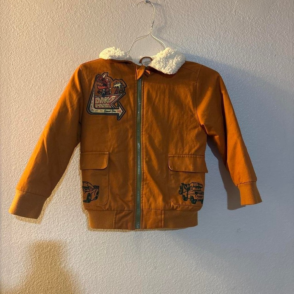 Dino Park kids lightning McQueen jacket